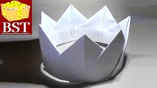 DIY - Как сделать КОРОНУ короля своими руками из бумаги А4 и скрепок?