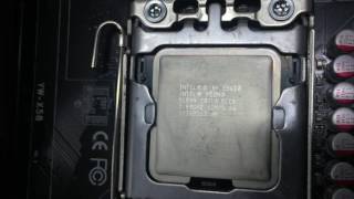 Комплект материнская плата X58 процессор XEON E5620 + 8 гиг оперативной памяти обзор посылки №64184