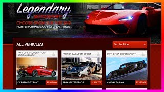 GTA Online SA Super Sport Series DLC Update SPENDING SPREE - Buying All NEW Cars, Vehicles & MORE!
