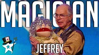 Funny Magician Fires Puppet Assistant Out Of Canon on Britain's Got Talent | Magicians Got Talent