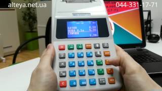 Отмена чека на кассовом аппарате MG-V545T