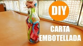 ♥ ¿CARTA INTERMINABLE EN UNA BOTELLA? ♥ || CARTAS LINDAS PARA NOVIOS