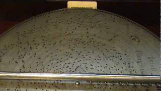 "IRISH WASHERWOMAN" Played On 1899 17 1/4 Inch STELLA Grand Console Music Box