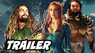 Justice League Aquaman Trailer - New Armor Upgrade Scene Breakdown