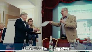 Mikhail Hazin awards George Pavloff