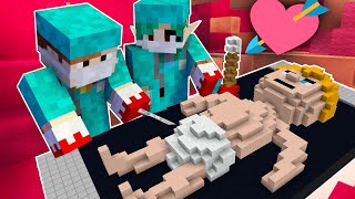 WALENTYNKOWA OPERACJA! *ratujemy kupidyna* - Minecraft | CZOKLET I GAENALI