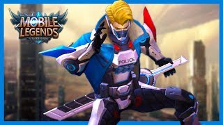 MOBiLE LEGENDS INDONESiA | SKiN BARU !! HAYABUSA SANG POLiSi MASA DEPAN ?