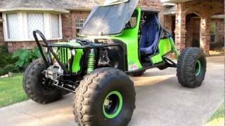 Extreme Rock Crawler Jeep  for sale Atlas, King Coil Over shocks, One ton axles, PSC Steering