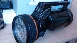 Переделка фонаря с галогенки на светодиоды