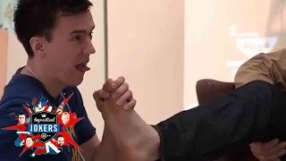 Paul Has To Lick A Strangers Foot | Impractical Jokers UK