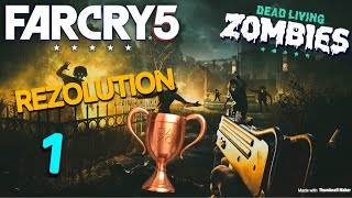 Far Cry 5: "Dead Living Zombies" ReZolution Trophy Walkthrough Gameplay