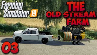 FS19 TIMELAPSE - THE OLD STREAM FARM #3 | New Equipment On The Farm!!