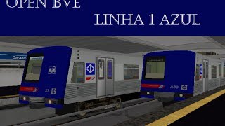 OPEN BVE -- METRO LINHA 1 AZUL -- TUCURUVI / JABAQUARA
