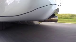 Muffler sound check before ( full pipes , catless)