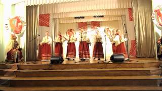 "Частушки".Ансамбль "Волховяночка".Великий Новгород.