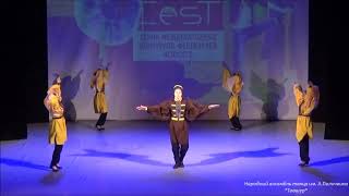 Калмыцкий танец "Товшур". Г. Таллин, 08.01.2019г.