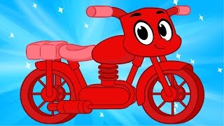 My Red Motorbike Morphle - Videos For Kids