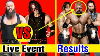 WWE Raw Live Event Results || Kane VS Braun Strowman || WWE hindi khabar ||