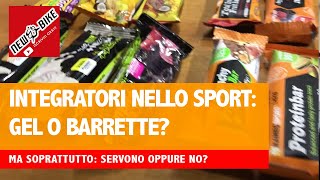Integratori energetici durante le uscite in bici: quali usare e quali non sono utili