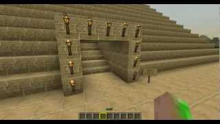 Minecraft Pyramide mit Fallen (Pyramid with traps)