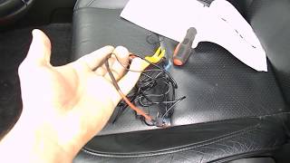 Прячем проводку регистратора в Suzuki Grand Vitara.