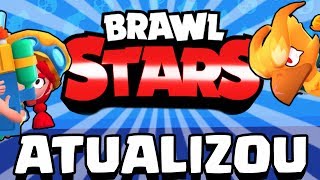 BRAWL STARS ATUALIZOU!! GEMAS GRÁTIS, NOVAS SKINS E MUITO MAIS!!