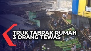 Truk Tabrak Rumah di Cianjur, Ayah dan 2 Anak Meninggal