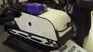 Barboss Yamaha. Мотобуксировщик на Выставке "Мотозима".  Осень 2019