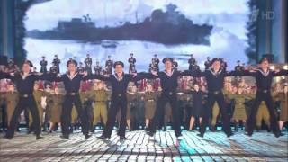 Матросский танец "Яблочко" (Москва Красная площадь 09.05.15)