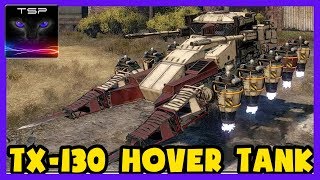 Crossout #80 ► TX-130 Saber HOVER TANK ¦ Dual Tsunami Build and Gameplay