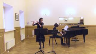 V. Tsybin - Etude №1 (Scherzo). Anna Glushkova - flute, Anna Grishina - piano.