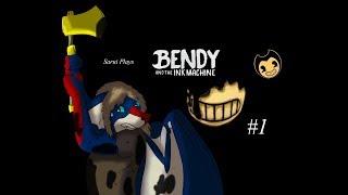 I'm Playing A HORROR GAME?! -- Bendy and the Ink Machine Chapter 1
