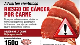 ¿CARNE ROJA  PROVOCA CÁNCER? LA VERDAD