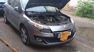 Снятие чистка клапана егр egr  Renault Megane 3 1.5 dci  рено меган 3 1.5 dci