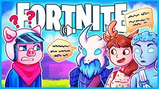 Fortnite but it's random squads and no one speaks english...
