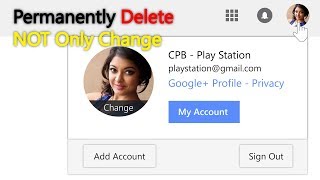 How to remove gmail profile picture 2018