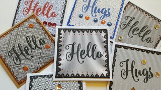 JUNK MAIL MINI CARDS | PAPER CRAFTING