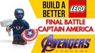 HOW TO Build LEGO FINAL BATTLE CAPTAIN AMERICA from AVENGERS ENDGAME