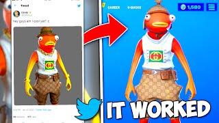 So I recreated Twitter Concepts in Fortnite..! (Fortnite Custom Skins)