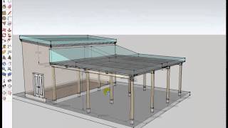 Расчет профлиста кровли с учетом снегового мешка (Calculation of the roof profiled sheet)