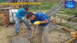 COMO CONSTRUIR UMA SAPATA CORRIDA  PARTE 9  ***MÃO NA OBRA