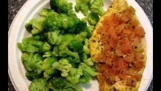 Weight Watchers Friendly - "Skinny Chicken"  Dinner Recipe! Quick & Easy!! 3 Points!!
