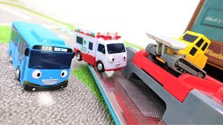 Игрушечные Супер Истории - Игры с машинками - Автобус Тайо попал в пыльную бурю