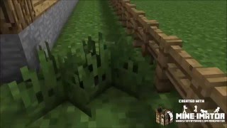 Minecraft Giantess: "house crush" and "vore"