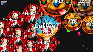 HYPER COFFEE? INSANE SOLO AGARIO GAMEPLAYS ? Agar.io