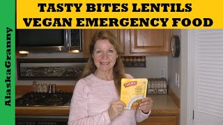 Tasty Bites Indian Madras Lentils Vegan Ready Meals Emergency Food