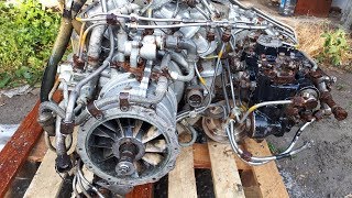Речной глубоководный газотурбинный двигатель ГТД-350 начало