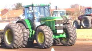 John Deere 7810 traktortræk- brønderslev 2008