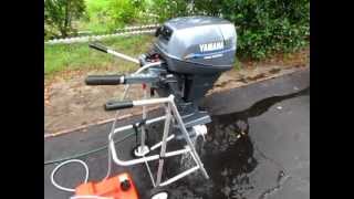 Yamaha 9.9hp shortshaft 4 stroke outboard motor