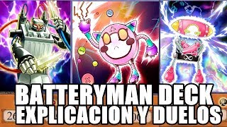 BATTERYMAN DECK ¡EXPLICACION DE COMBOS Y DUELOS! | Yu-Gi-Oh! Duel Links